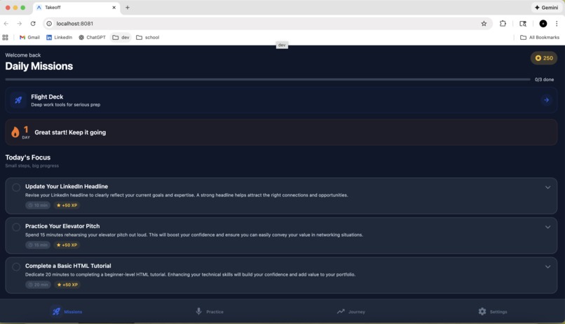 Takeoff – screenshot 1