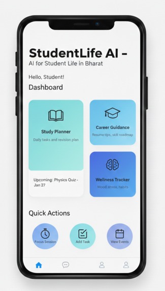 StudentLife AI - AI for Student Life in Bharat – screenshot 3