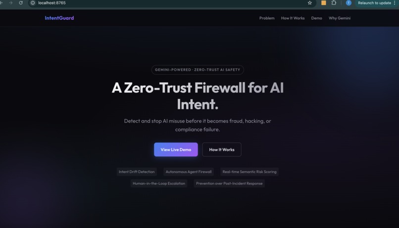 IntentGuard – screenshot 1