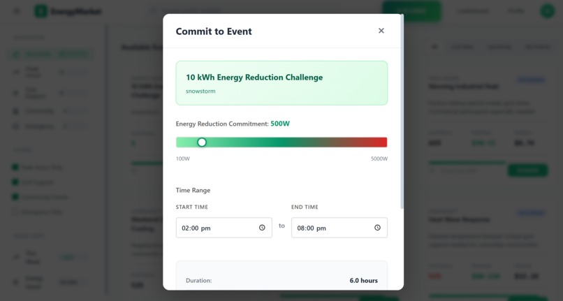 EnergyXchange – screenshot 3