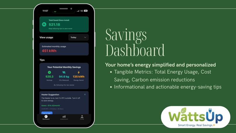 WattsUp – screenshot 2