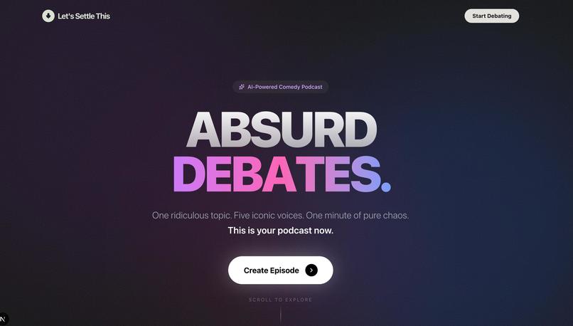 Let’s settle this – screenshot 1