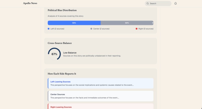 Apollo News – screenshot 3