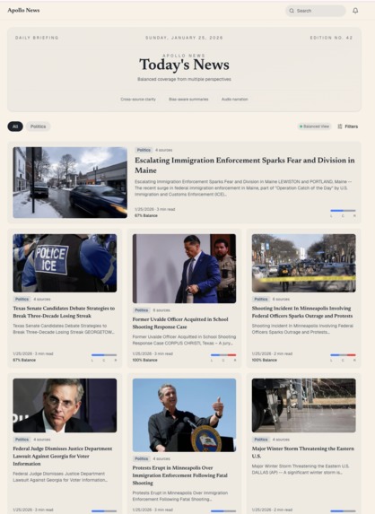 Apollo News – screenshot 9