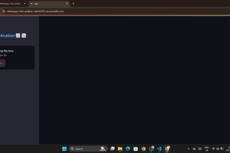 WhatsApp Chat Analyzer 