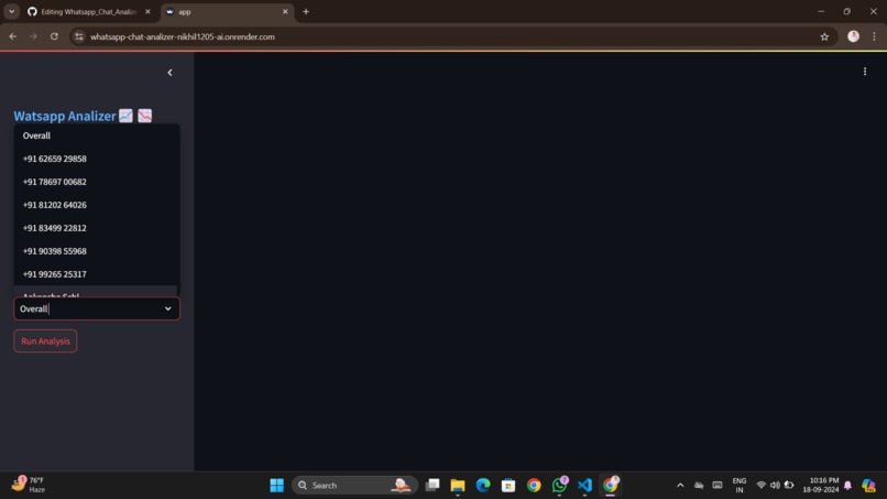 WhatsApp Chat Analyzer  – screenshot 10