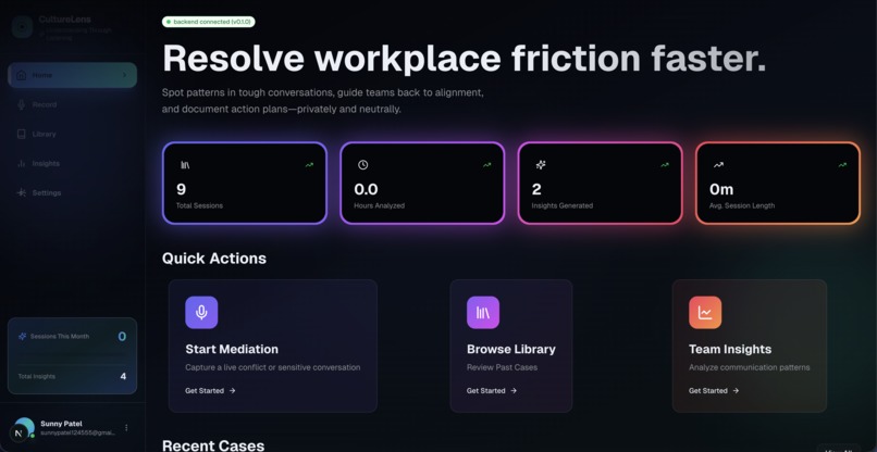 CultureLens – screenshot 1
