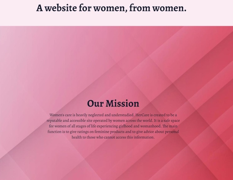 HerCare – screenshot 2