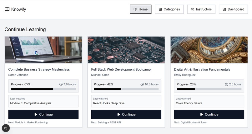 Knowify – screenshot 3