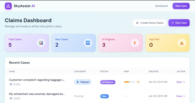 Skyassist – screenshot 2
