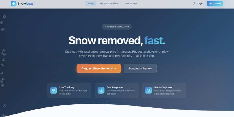 SnowAway – screenshot 1