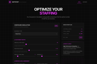 ShiftStaff — Smart Staffing Decisions