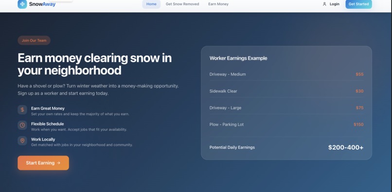 SnowAway – screenshot 3