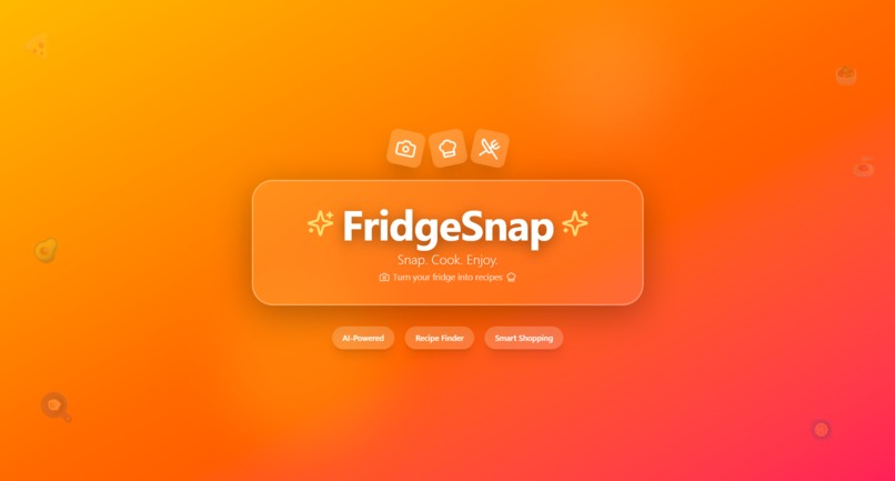 FridgeSnap: From Photo to Fork – screenshot 1