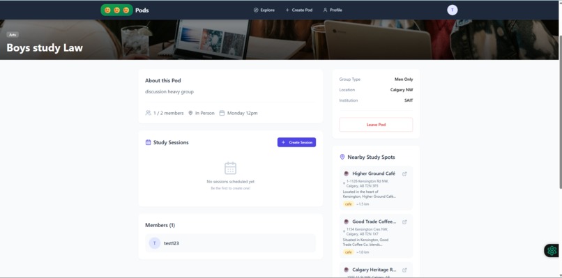 Pods – screenshot 2