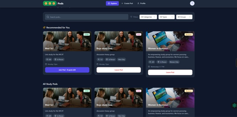 Pods – screenshot 3