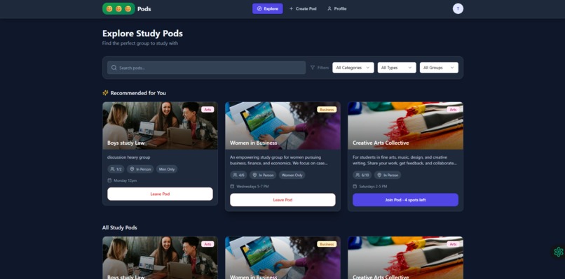Pods – screenshot 4
