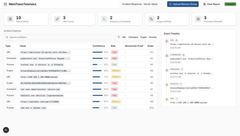 Memtracer – screenshot 1