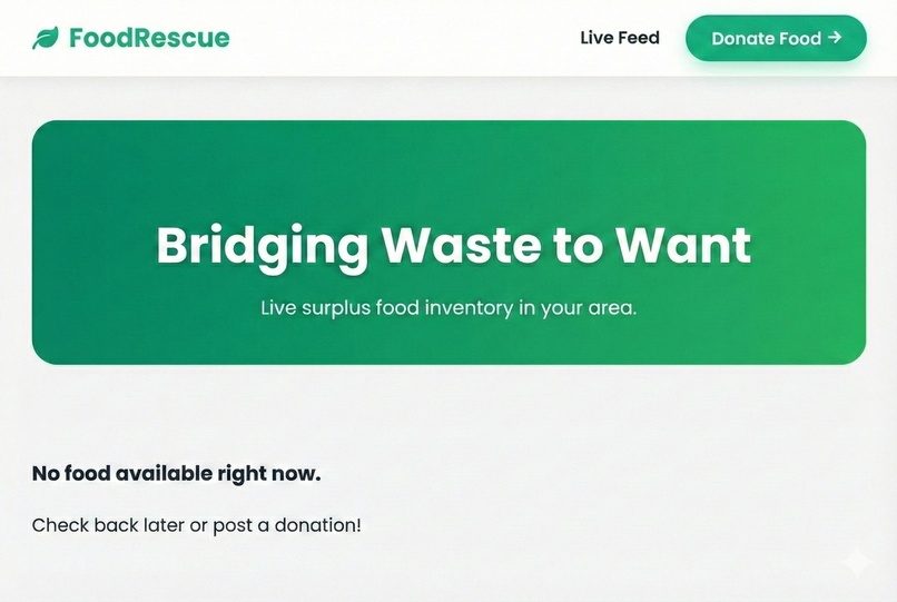 Hyper-Local "Food Rescue" Bridge – screenshot 1