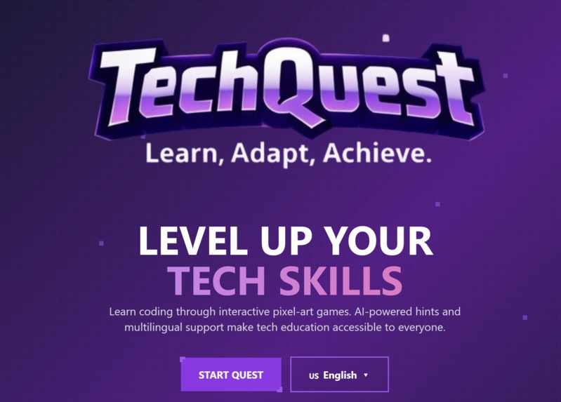 TechQuest – screenshot 1
