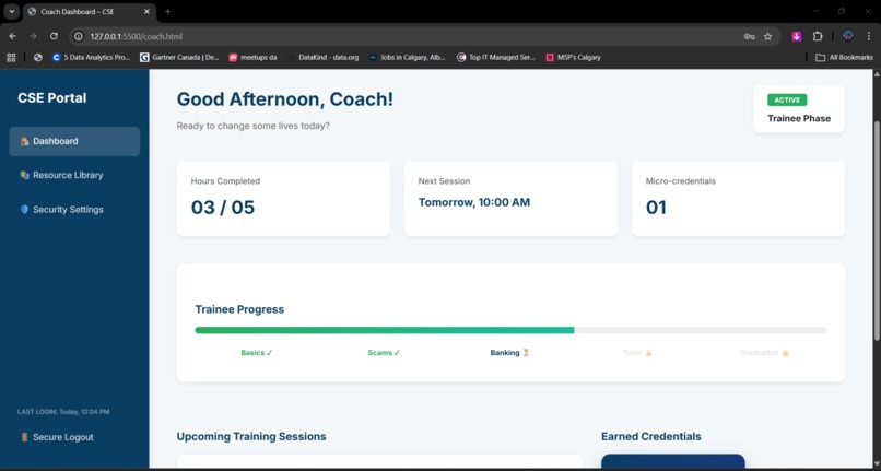 Community Skills Exchange (CSE) – screenshot 2