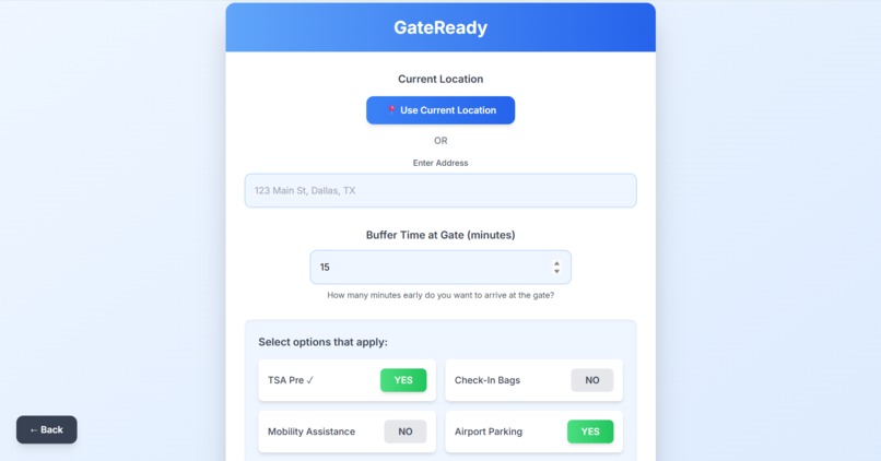 GateReady – screenshot 2