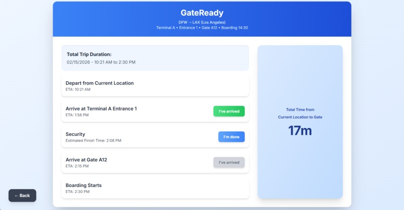 GateReady – screenshot 3