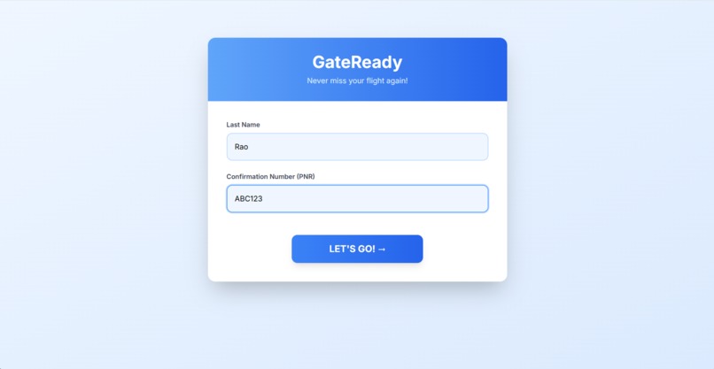 GateReady – screenshot 1