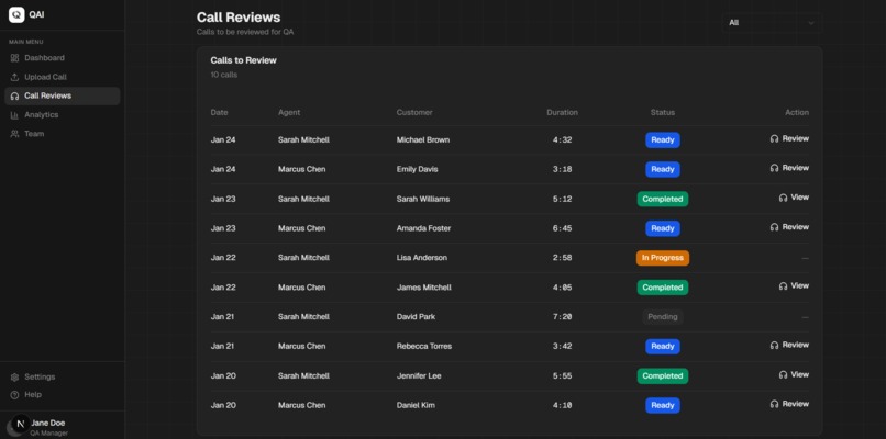 QAI – screenshot 6
