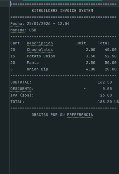 Invoice Generator WIth Multi-Currency and GUI Interface – screenshot 2