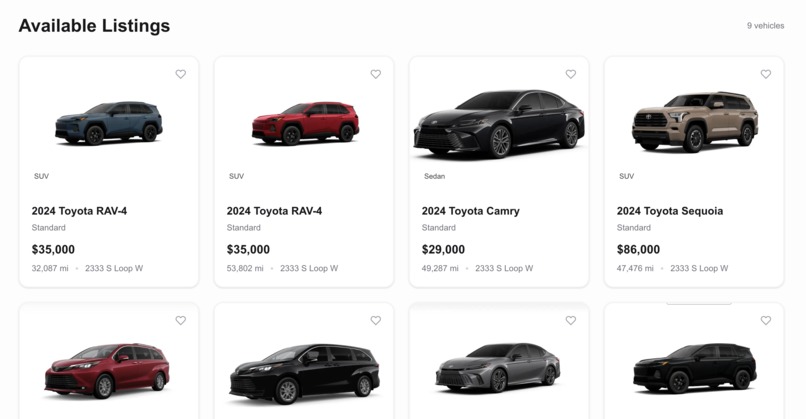 Treat Me To A Toyota – screenshot 3