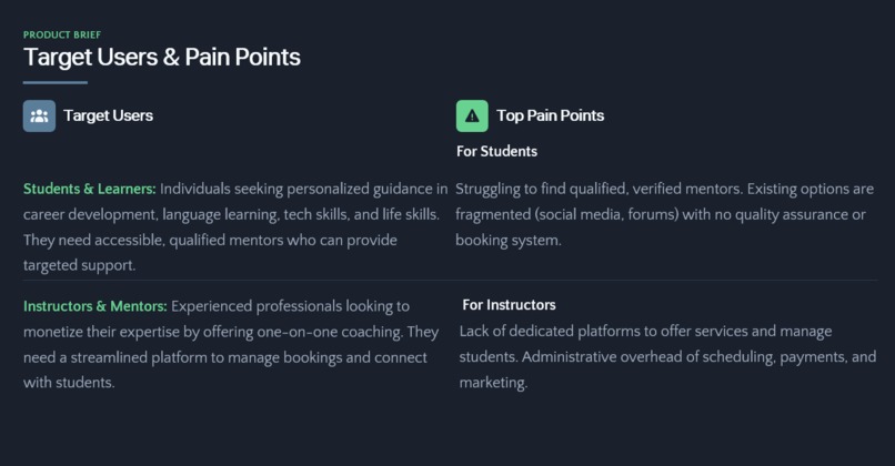 MentorLink – screenshot 1