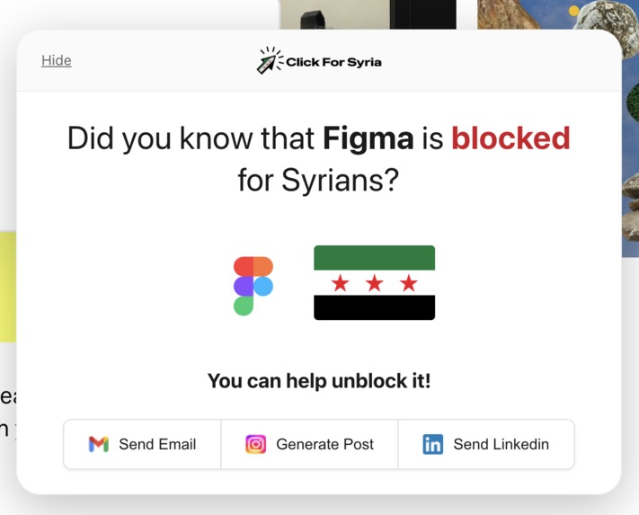 Click For Syria – screenshot 1
