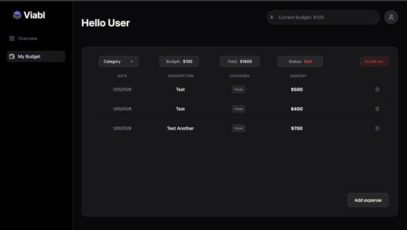 Viabl – screenshot 2