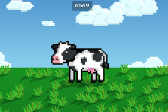 Cow Button 2