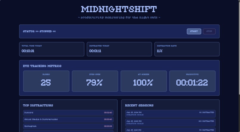 MidnightShift – screenshot 1