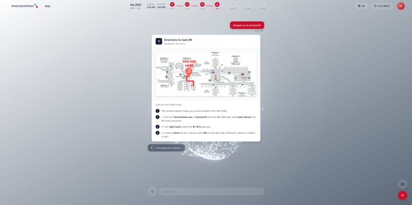 Aria: The Multimodal AI Kiosk – screenshot 5