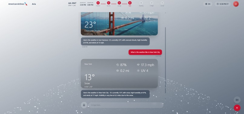 Aria: The Multimodal AI Kiosk – screenshot 6