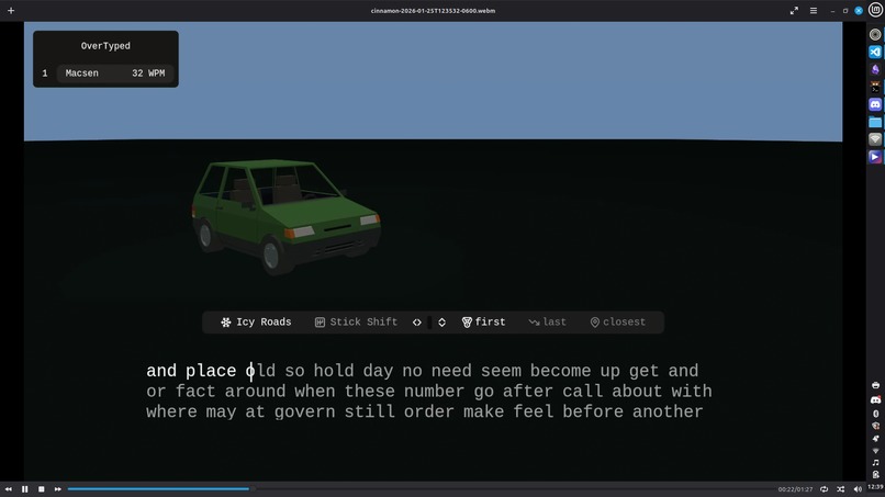 Overtyped – screenshot 3