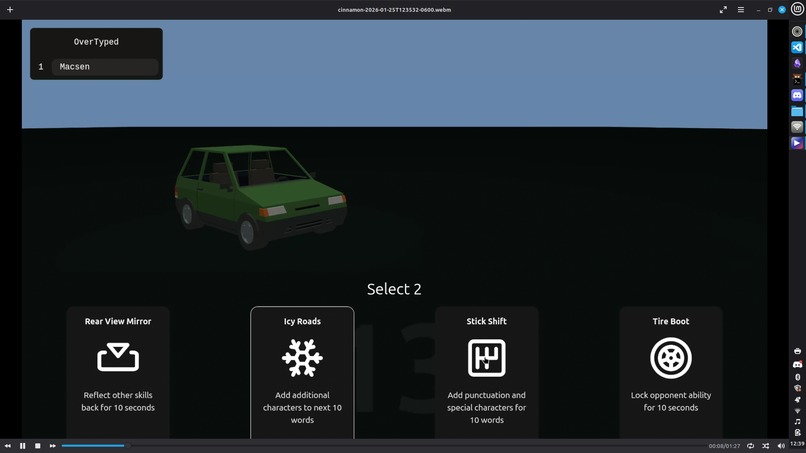 Overtyped – screenshot 2