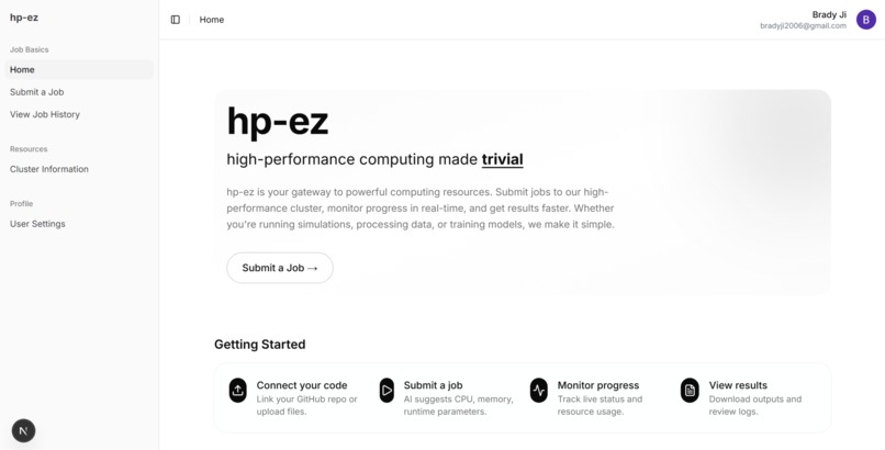 hp-ez – screenshot 1