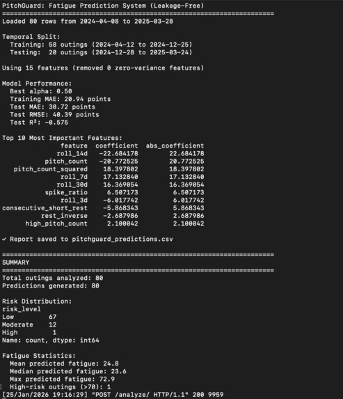 PitchGuard – screenshot 2