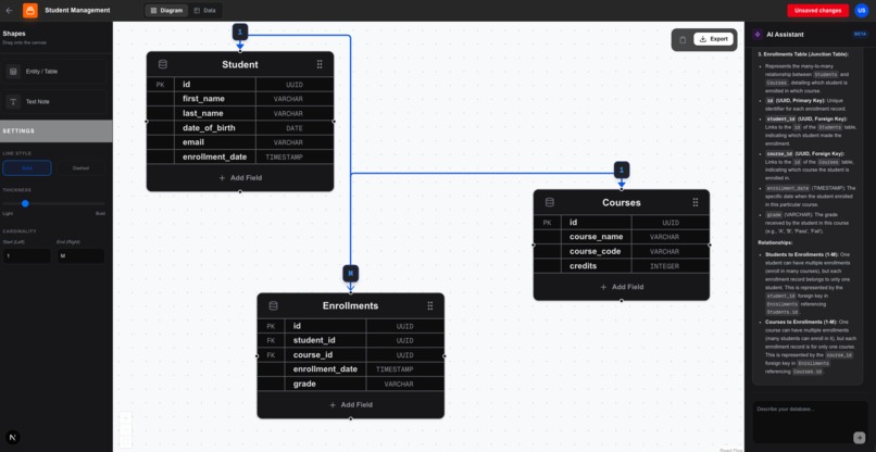Easy ERD – screenshot 1