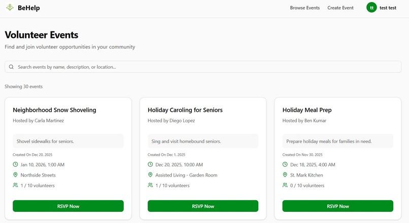 BeHelp – screenshot 3