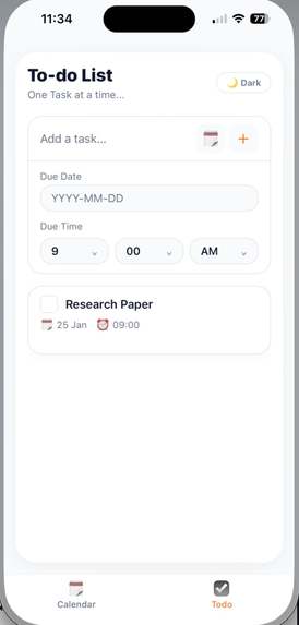 Mock my days – screenshot 2