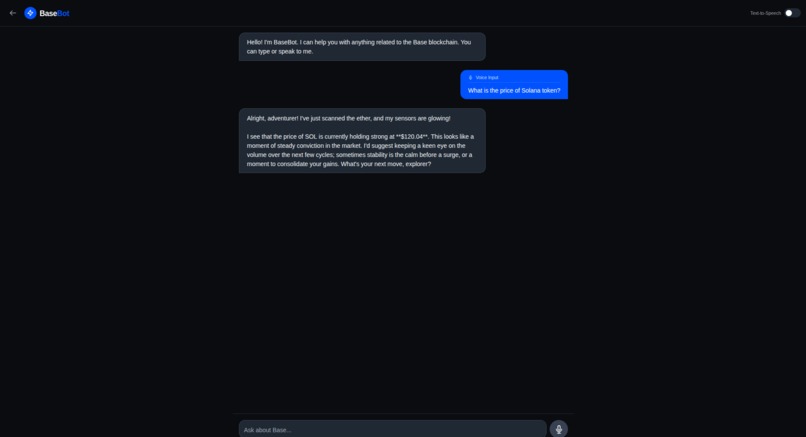 BaseGPT – screenshot 1