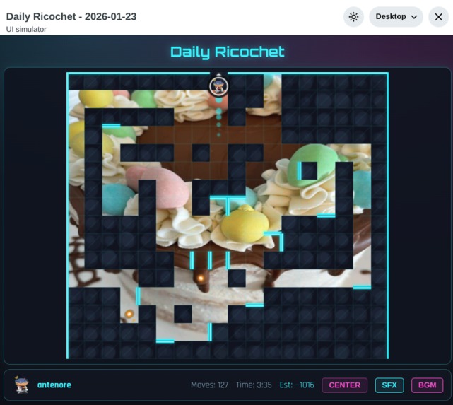 Daily Ricochet – screenshot 3