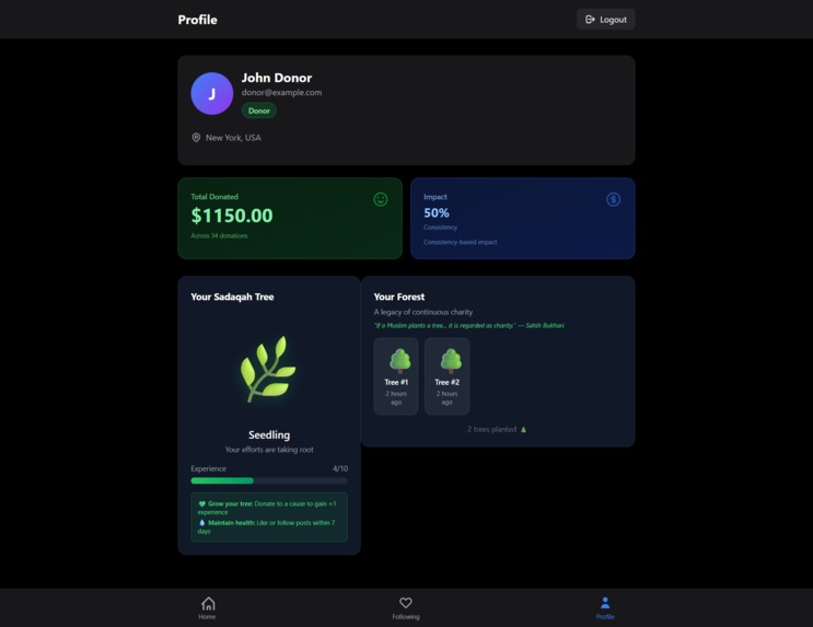 Scroll4Good – screenshot 1