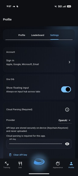 Ora – screenshot 2