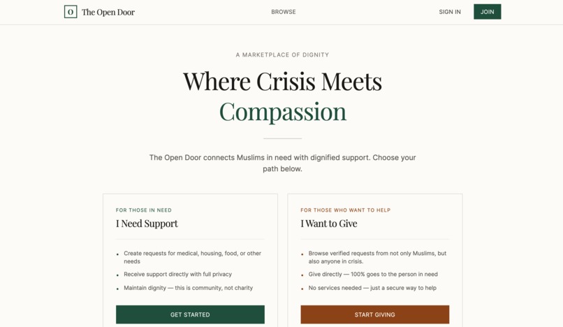 The Open Door – screenshot 1